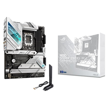 Asus Strix Z690-A GAMING WIFI D4 Desktop Motherboard - Intel Chipset - Socket LGA-1700 - Intel Optane Memory Ready - ATX (z690-agamwifid4)