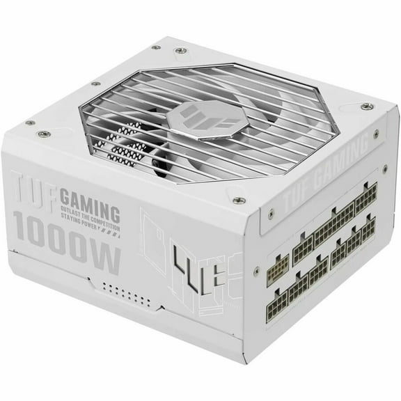 ASUS TUF Gaming 1000W Gold 80+ Gold Certified Fully Modular ATX 3.0 Power Supply Unit, White