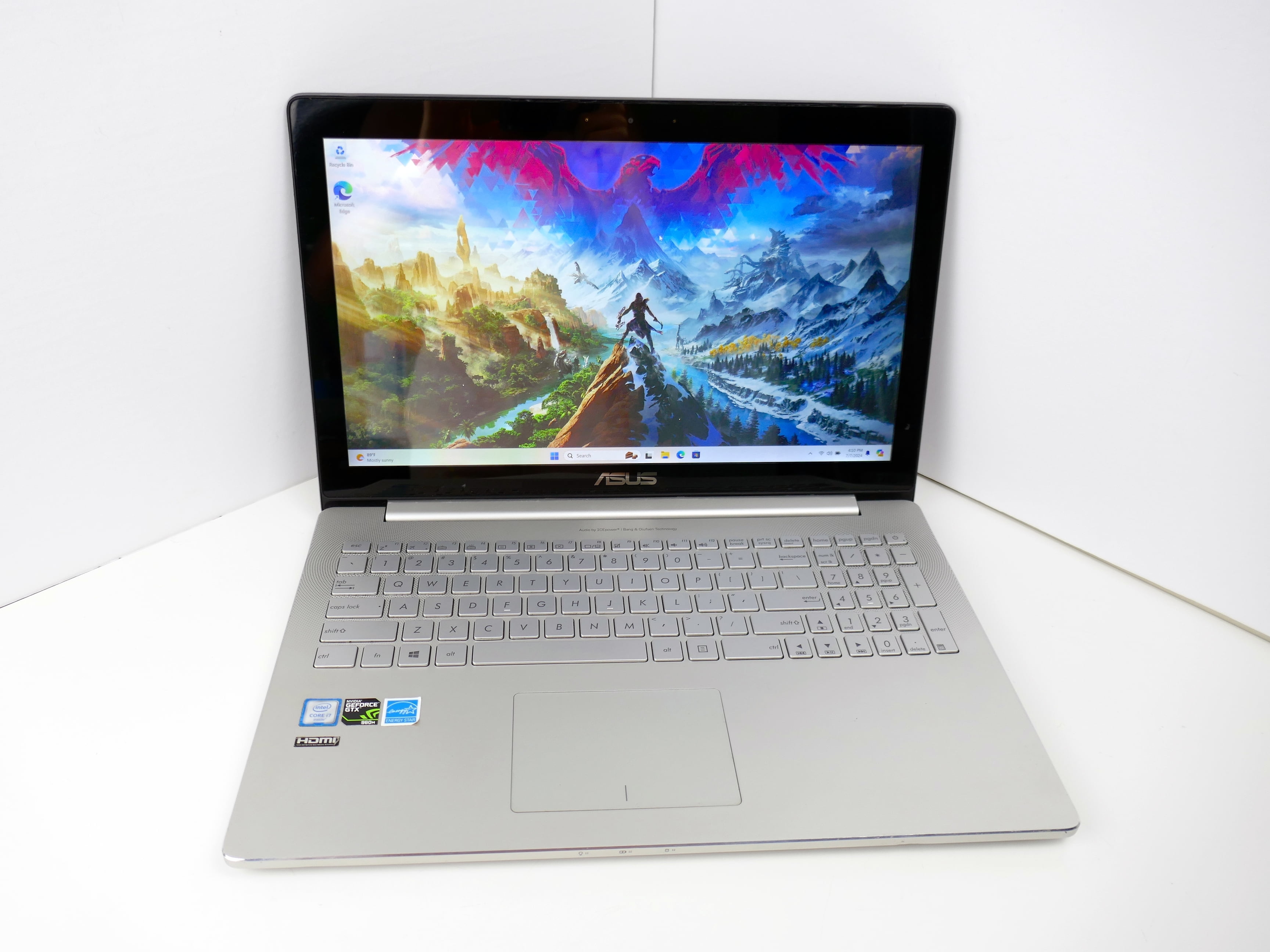 デスクトップ/i7/16GB/GTX960/Win11/Office2021 CyberPowerPC Gaming Desktop Intel Core i5 14400F Intel Arc