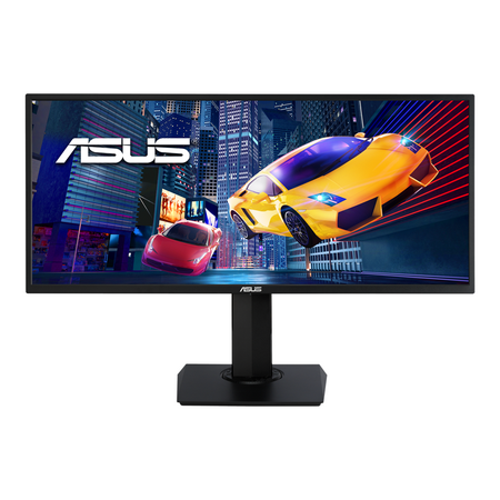 ASUS - VP348QGL Widescreen LCD Monitor - Black