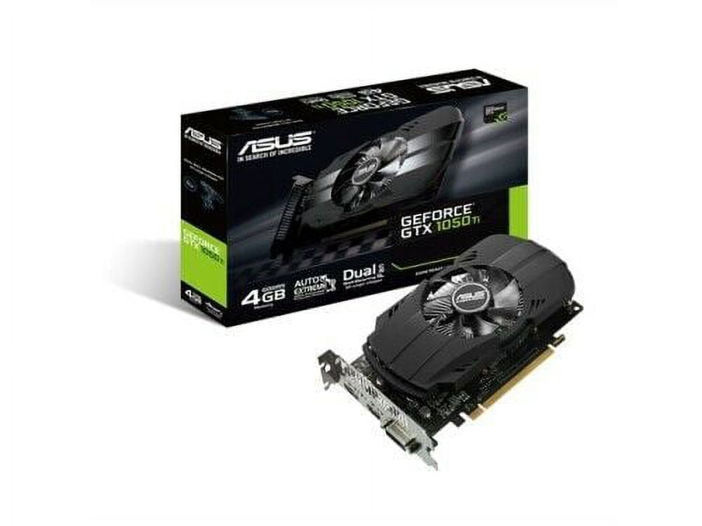 Asus Video card VCX PH-GTX1050TI-4G GTX 1050 Ti 4GB GDDR5 128 Bit PCI-E 3.0