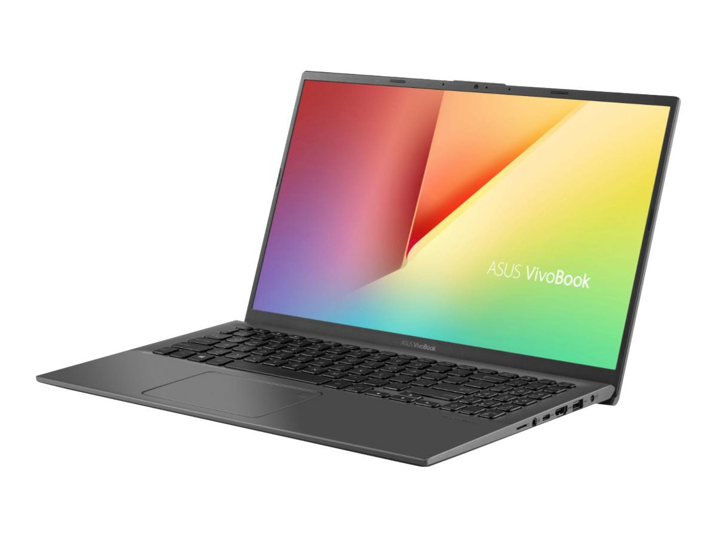 Asus VivoBook 15 15.6 Full HD Laptop, Intel Core i7 i7-1065G7, 256GB SSD,  Windows 10 Home, F512JA-OH71 