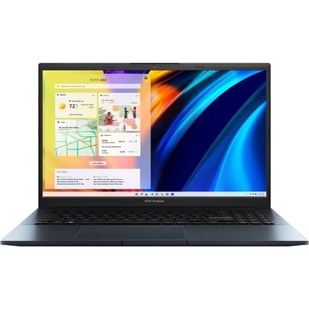 ASUS - VivoBook Pro 15 M6500 15.6" Laptop - AMD Ryzen 5 - Memory - NVIDIA GeForce GTX 1650 - 512 GB SSD - Quiet Blue Notebook PC