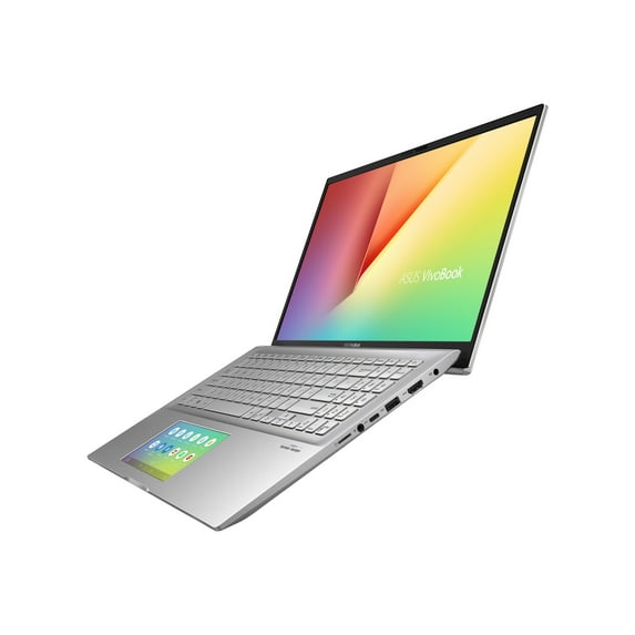 Asus VivoBook S15 15.6" Full HD Laptop, Intel Core i5 i5-10210U, 8GB RAM, 512GB SSD, Windows 10, Transparent Silver, S532FA-DH55