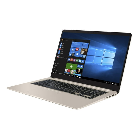 Asus VivoBook S15 15.6" Full HD Laptop, Intel Core i5 i5-7200U, 8GB RAM, 1TB HD, Windows 10, Gold Metal, S510UA-RB51