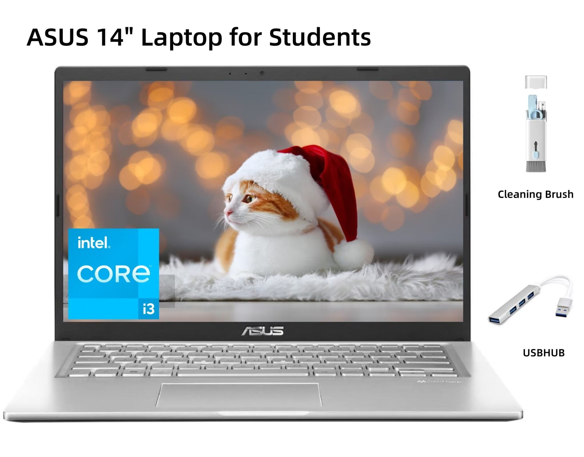 Asus Vivobook 14" Laptop for Students, Laptop Computers with Intel Core