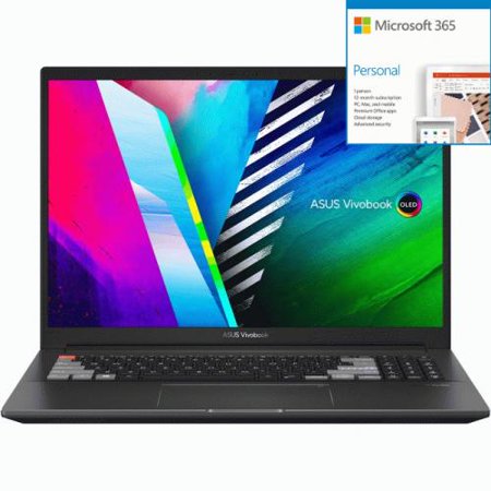 Asus Vivobook Pro 16X M7600 M7600QE-DB74 16" Notebook - WQXG + Microsoft 365 Bundle