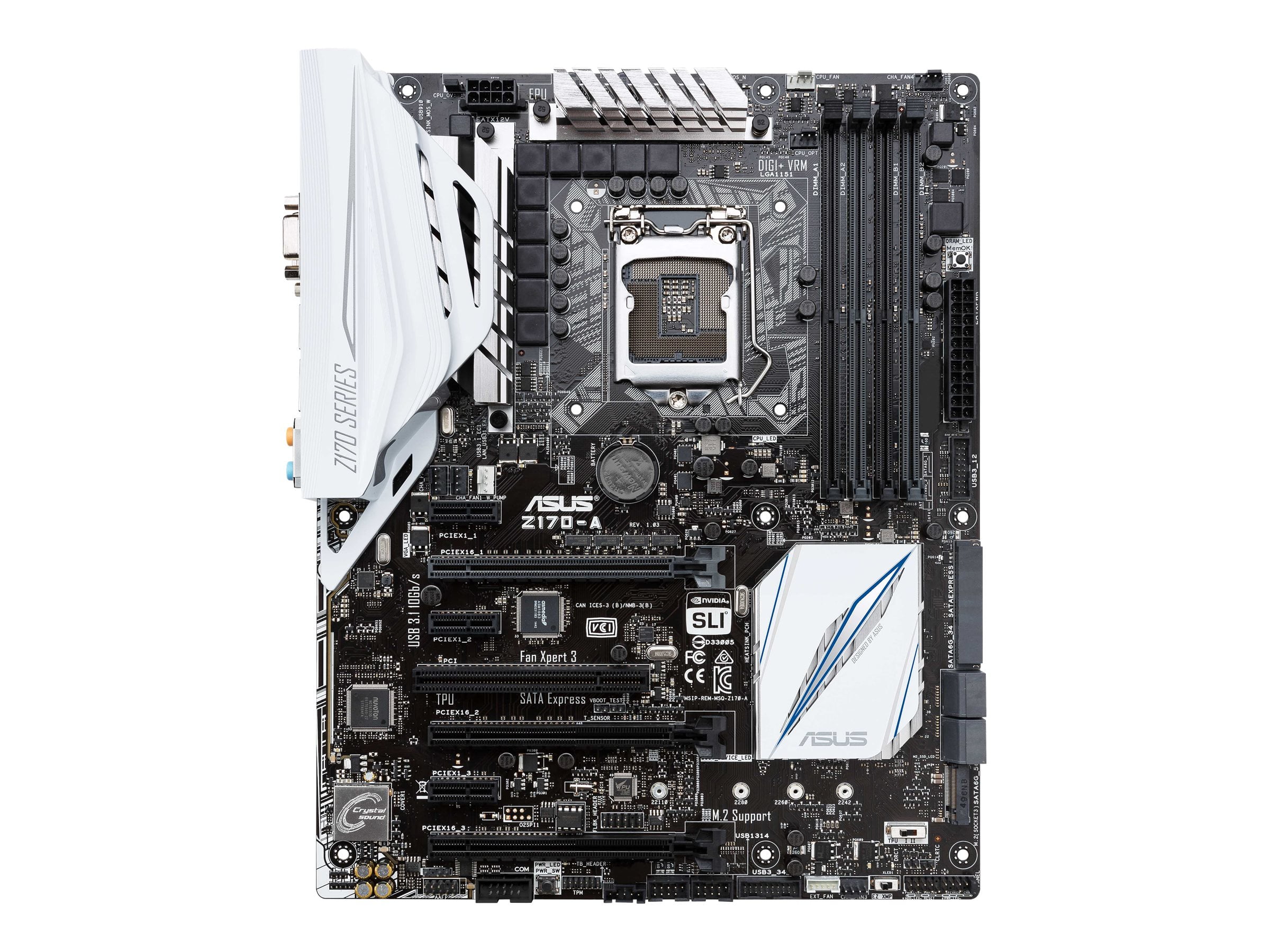 Asus Z170-A Intel Z170 LGA 1151 DDR4 ATX Moterboard Z170-A