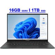 Asus Zenbook 14 OLED Business Laptop 14" WUXGA Lumina OLED Touch 100% DCI-P3, 500nits HDR Intel 16-core Ultra 7 255H Up to 13 TOPS 16GB DDR5 1TB SSD Backlit Fingerprint Wi-Fi 7 Win11