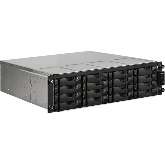 Asustor AS7116RDX 16 Bay Lockerstor 16 Pro 3U Rackmount NAS w/ Redundant Power Supply (Diskless)
