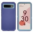 thumbnail image 1 of Asuwish Compatible with Google Pixel 6 Phone Case Hybrid Rugged Shockproof Hard Protective Drop Proof Full Body Heavy Duty Mobile Cell Cover for Pixel6 Pixle Six 6 Women Men Blue, 1 of 7