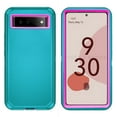 thumbnail image 1 of Asuwish Compatible with Google Pixel 6 Phone Case Hybrid Rugged Shockproof Hard Protective Drop Proof Full Body Heavy Duty Mobile Cell Cover for Pixel6 Pixle Six 6 Women Men Green, 1 of 7
