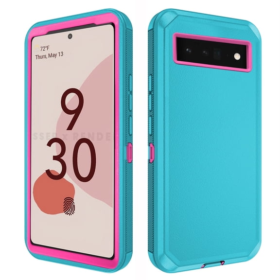 Asuwish Compatible with Google Pixel 6 Pro Phone Case Hybrid Rugged Shockproof Hard Protective Drop Proof Full Body Heavy Duty Mobile Cell Cover for Pixel6Pro Pixel6 6XL Pixle 6Pro 5G Women Men Green