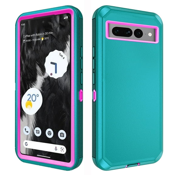 Asuwish Compatible with Google Pixel 7 Pro 5G Phone Case Hybrid Rugged Shockproof Hard Protective Drop Proof Full Body Heavy Duty Mobile Cell Cover for Pixel7Pro Pixel7 XL Seven 7Pro Women Men Green