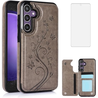 Asuwish Phone Case For IPhone 16 Pro Max 6.9 Inch Wallet Cover With Tempered Glass Screen Protector And Crossbody Strap Lanyard Credit Card Holder Stand Cell I Phone16 16Pro I16 ProMax 16ProMax