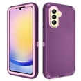 thumbnail image 1 of Asuwish Compatible with Samsung Galaxy A25 5G Phone Case Hybrid Rugged Shockproof Hard Protective Drop Proof Full Body Heavy Duty Mobile Cell Cover for A 25 25A SM-A256U Women Men Purple, 1 of 8