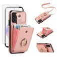 thumbnail image 1 of Asuwish Compatible with Samsung Galaxy A33 5G Wallet Phone Case Screen Protector Ring Crossbody Strap Stand Credit Card Holder RFID Cell Cover for A 33 33A Women Girls Rose Gold, 1 of 8