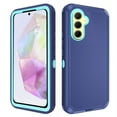 thumbnail image 1 of Asuwish Compatible with Samsung Galaxy A55 5G Phone Case Hybrid Rugged Shockproof Hard Protective Drop Proof Full Body Heavy Duty Mobile Cell Cover for A 55 55A A555G Women Men Blue, 1 of 8