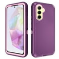thumbnail image 1 of Asuwish Compatible with Samsung Galaxy A55 5G Phone Case Hybrid Rugged Shockproof Hard Protective Drop Proof Full Body Heavy Duty Mobile Cell Cover for A 55 55A A555G Women Men Purple, 1 of 8