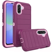 Asuwish Compatible with Samsung Galaxy A56 5G Phone Case Hybrid Rugged Shockproof Hard Protective Drop Proof Full Body Heavy Duty Mobile Cell Cover for A 56 56A LTE Women Men Purple