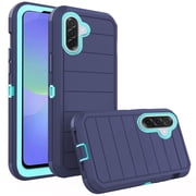 Asuwish Compatible with Samsung Galaxy A56 5G Phone Case Hybrid Rugged Shockproof Hard Protective Drop Proof Full Body Heavy Duty Mobile Cell Cover for A 56 56A LTE Women Men Blue