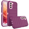 thumbnail image 1 of Asuwish Compatible with Samsung Galaxy S21 5G 6.2 inch Phone Case Hybrid Rugged Shockproof Hard Protective Drop Proof Full Body Heavy Duty Mobile Cell Cover for S 21 21S G5 Women Men Purple, 1 of 8