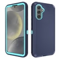 thumbnail image 1 of Asuwish Compatible with Samsung Galaxy S24 Plus S24+ 5G Phone Case Hybrid Rugged Shockproof Hard Protective Drop Proof Full Body Heavy Duty Mobile Cell Cover for S24Plus 24S + S 24+ Women Men Blue, 1 of 9