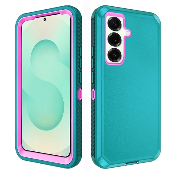 Asuwish Compatible with Samsung Galaxy S25 Plus S25+ 5G Phone Case Hybrid Rugged Shockproof Hard Protective Drop Proof Full Body Heavy Duty Mobile Cell Cover for S25Plus 25S + S 25+ Women Men Green