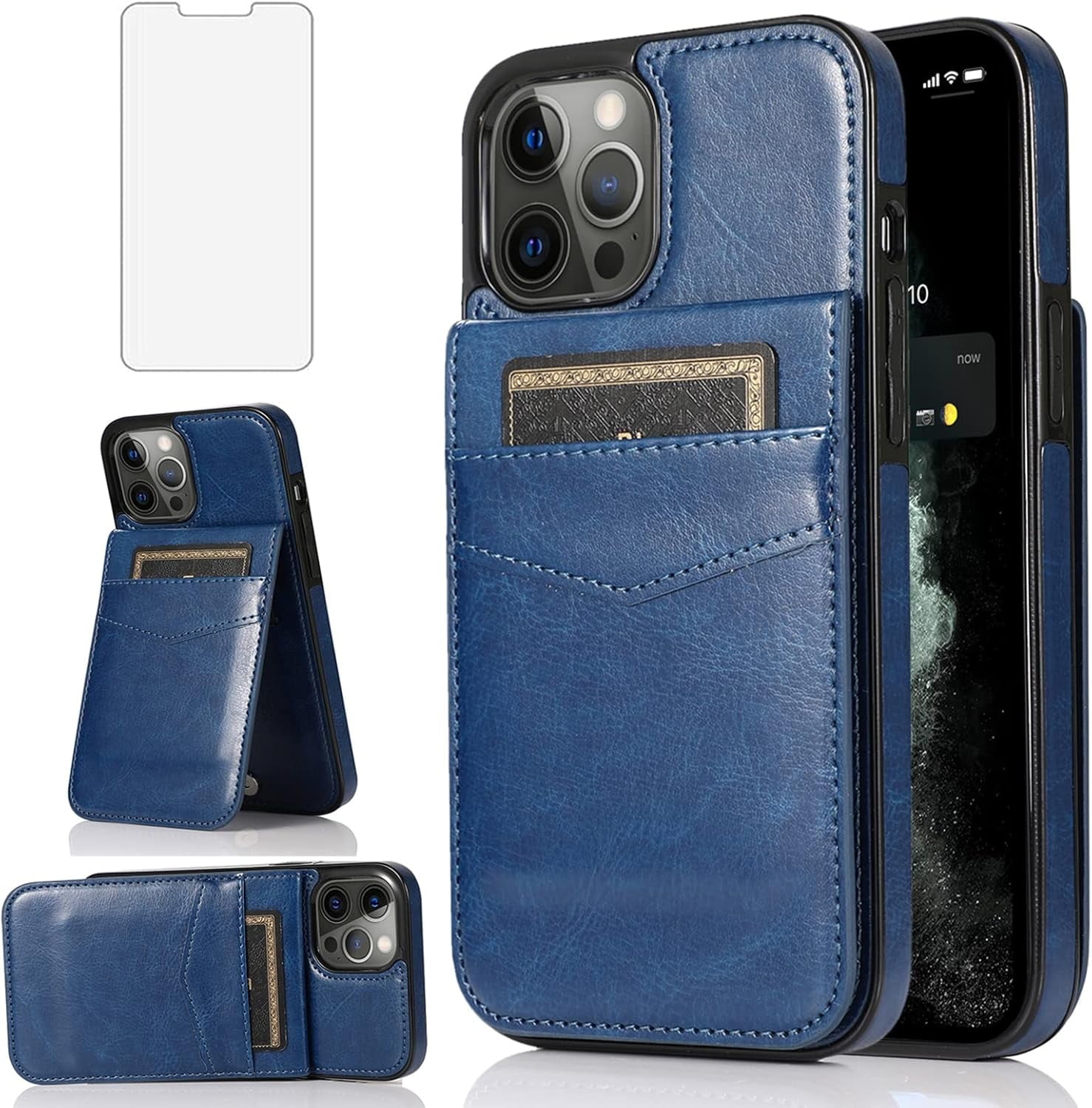 SEAHAI Cover Per Xiaomi Redmi 10 / Redmi 10 2022 – Custodia Ultra Sottile TPU Con Motivo Glitter Farfalla Sogno, Antiurto, Elegante - 2