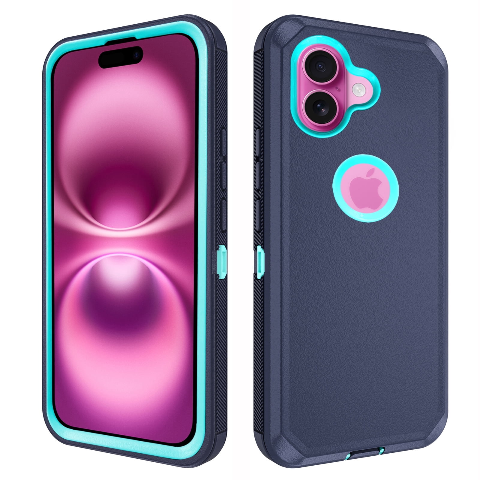 Asuwish Compatible with iPhone 16 6.1 inch Phone Case Hybrid Rugged ...