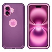 Asuwish Compatible with iPhone 16 Plus 6.7 inch Phone Case Hybrid Rugged Shockproof Hard Protective Drop Proof Full Body