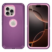 Asuwish Compatible with iPhone 16 Pro Max 6.9 inch Phone Case Hybrid Rugged Shockproof Hard Protective Drop Proof Full B