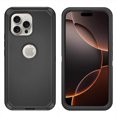 thumbnail image 1 of Asuwish Compatible with iPhone 16 Pro Max 6.9 inch Phone Case Hybrid Rugged Shockproof Hard Protective Drop Proof Full Body Heavy Duty Mobile Cell Cover for iP16M i16 ProMax 16ProMax Women Men Black, 1 of 9