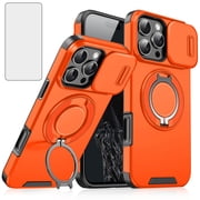 Asuwish Compatible with iPhone 16 Pro Max 6.9 inch Phone Case Slide Camera Cover Tempered Glass Screen Protector Stand Ring Holder Rugged Slim Cell for i Phone1