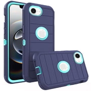Asuwish Compatible with iPhone 16e/SE 2025/SE 4 Phone Case Hybrid Rugged Shockproof Hard Protective Drop Proof Full Body