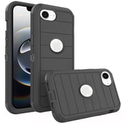 Asuwish Compatible with iPhone 16e/SE 2025/SE 4 Phone Case Hybrid Rugged Shockproof Hard Protective Drop Proof Full Body Heavy Duty Mobile Cell Cover for i16e S