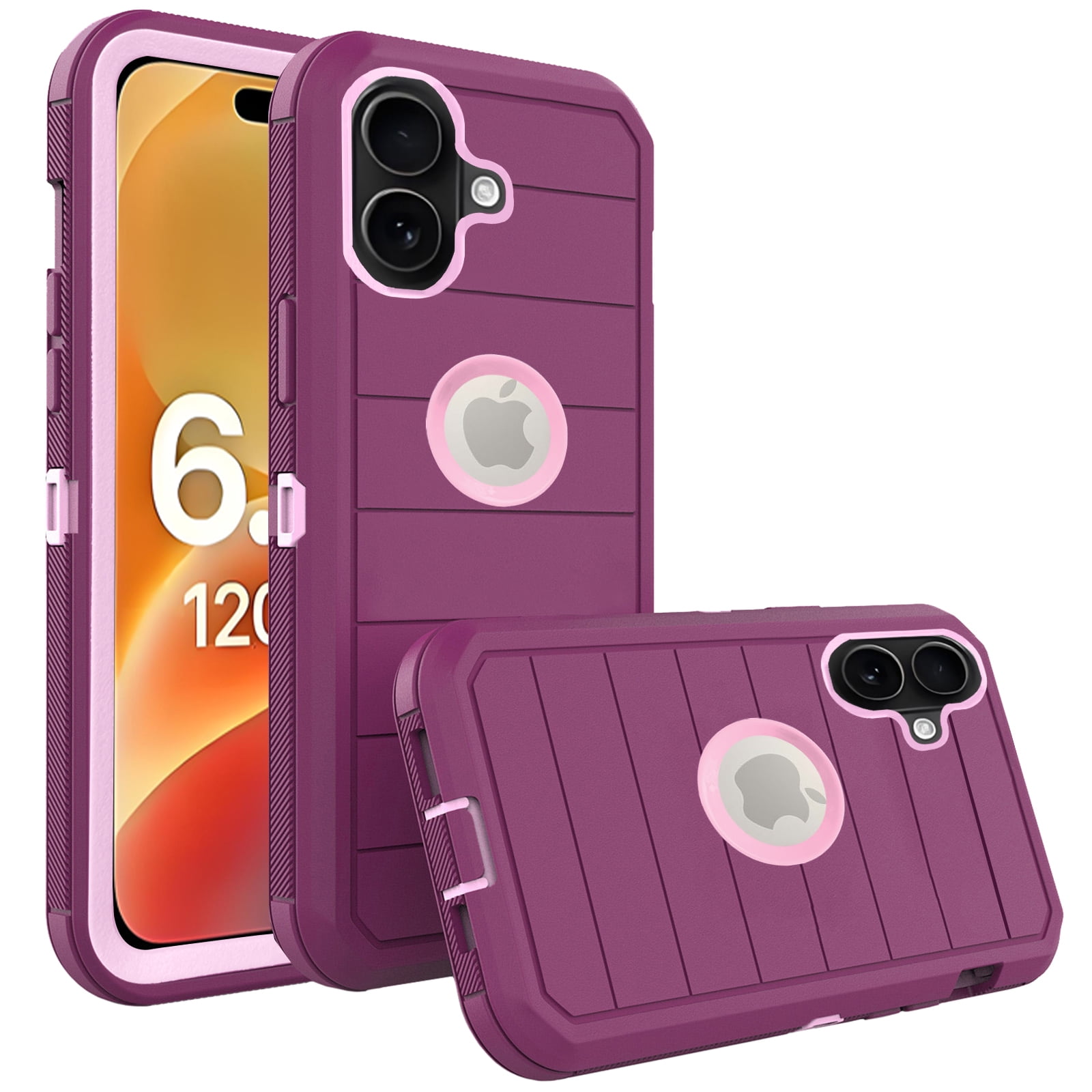 Asuwish Compatible with iPhone 17 6.3 inch Phone Case Hybrid Rugged ...