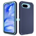 thumbnail image 1 of Asuwish Phone Case Compatible with Google Pixel 9A Hybrid Rugged Shockproof Hard Protective Drop Proof Full Body Heavy Duty Mobile Cell Cover for Pixel9A A9 5G Women Men Blue, 1 of 7