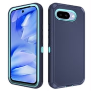 Asuwish Phone Case Compatible with Google Pixel 9A Hybrid Rugged Shockproof Hard Protective Drop Proof Full Body Heavy Duty Mobile Cell Cover for Pixel9A A9 5G 