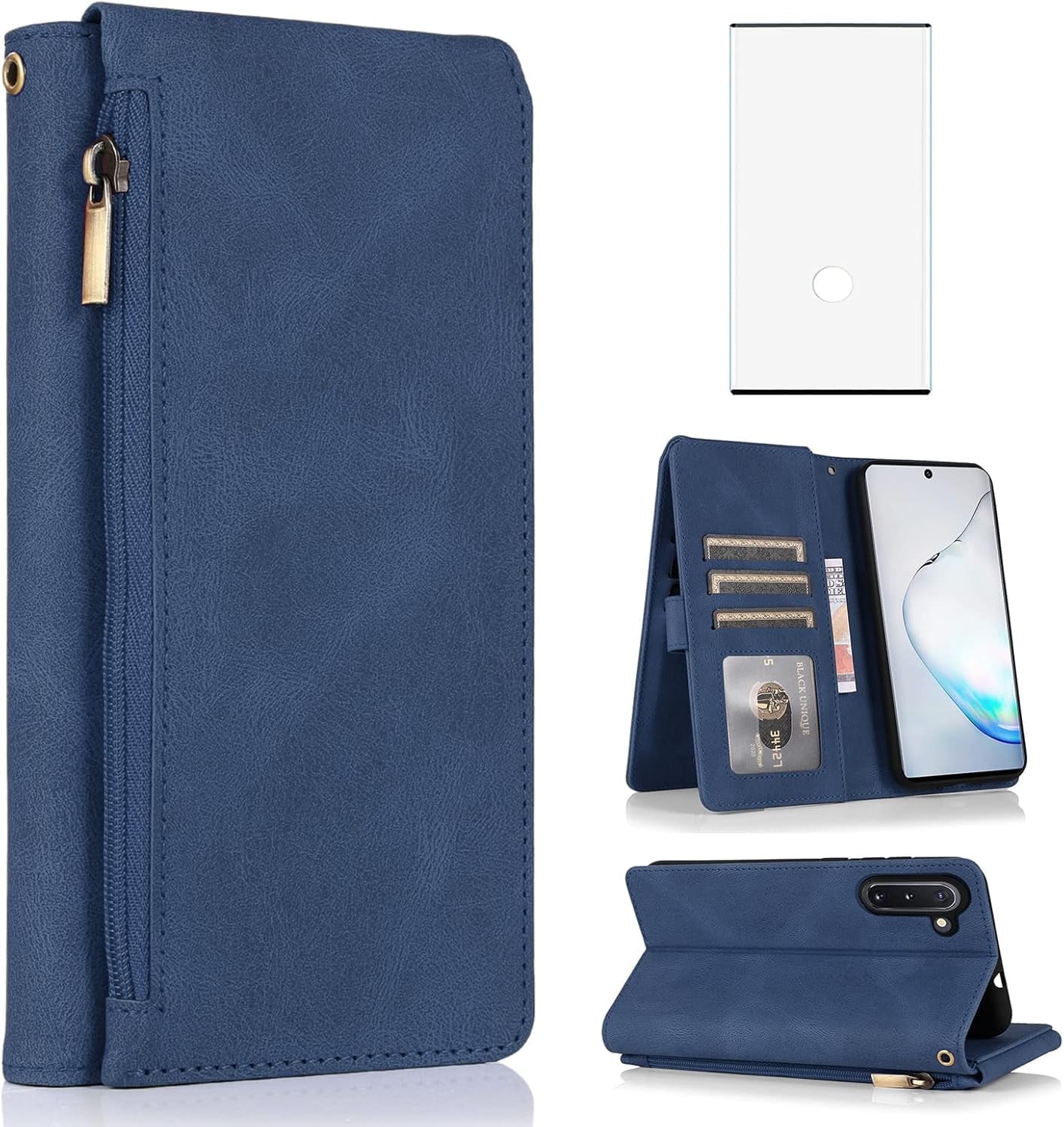 for Motorola Moto G86 Leather Wallet Phone Case, Butterfly Flower