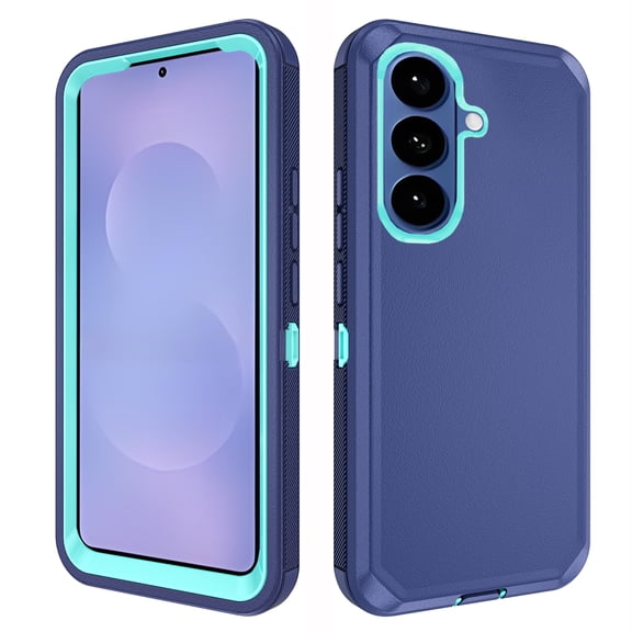 Asuwish Phone Case for Samsung Galaxy S26 Plus S26+ 5G Hybrid Rugged Shockproof Hard Protective Drop Proof Full Body Heavy Duty Mobile Cell Cover S26plus 26S + S 26 26+ Women Men Blue