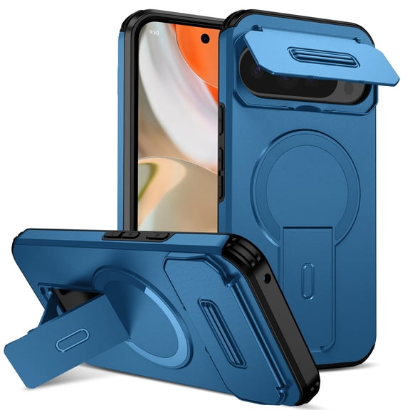 Asuwish Phone Case for Google Pixel 9/10 Pro XL TFXL US Blue