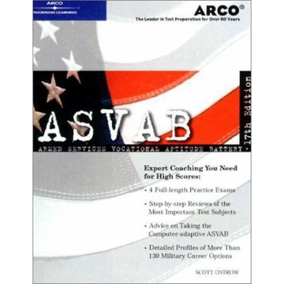 Pre-Owned ASVAB 17th Edition (Paperback) 076890708X 9780768907087