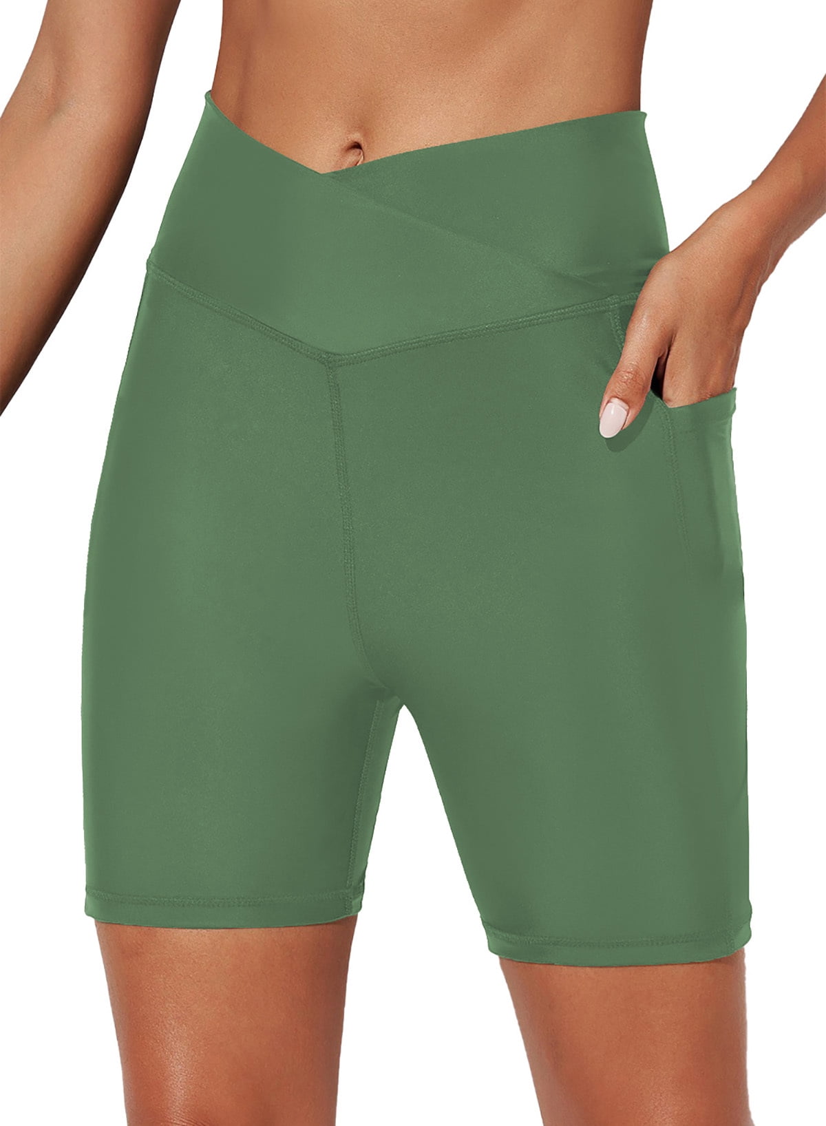 Swim Shorts with Waistband and Tummy Control