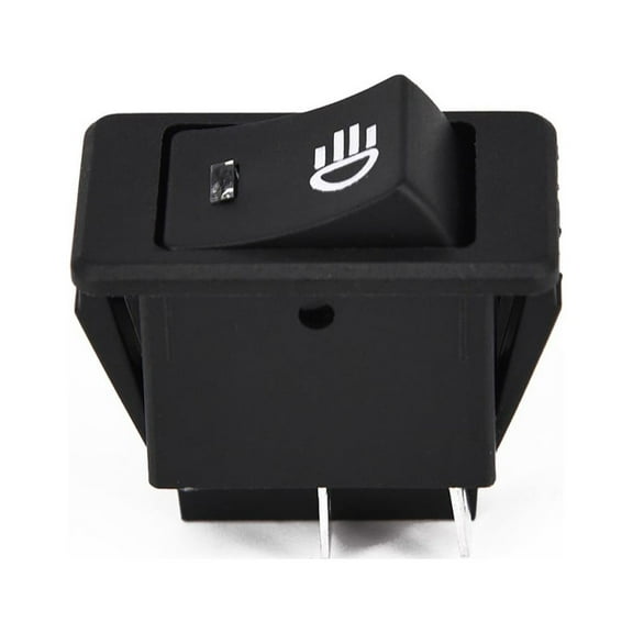 Asw-17D Rocker Switch On-Off 2-Position 4-Pin Led 12V 35A Fog Lamp Work Light Red