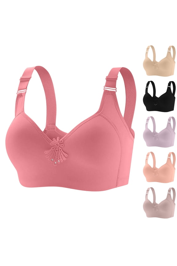 Bras for Women No Underwire Traditional Wireless Bra Loose and Breathable Daily