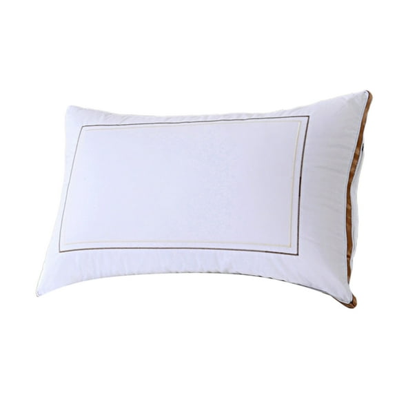 Asxite Home Bedding Pillow,Hotel-grade Pillow Core Soft And Supportive Down Bed Pillow Suitable For Back Side And Stomach Sleepers Made Of Skin-friendly Cotton Fabric