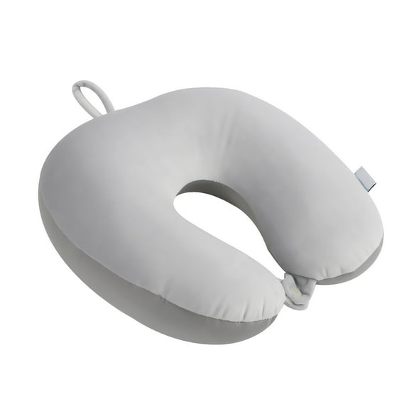 Asxite Home Bedding Pillow,Solid Color Foam Pillow U Shaped Pillow Travel Neck Pillow Portable Airplane Pillow Office Nap Neck Pillow