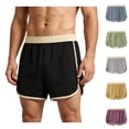 thumbnail image 1 of Asxite Plus Size Mens Pajamas Shorts Loose Breathable Solid Thin Casual Sleepwear, 1 of 7