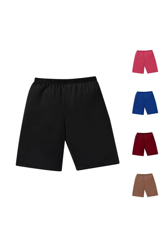 Womens Shorts High Waisted Solid Loose Firm Stretchy Casual Workout Summer